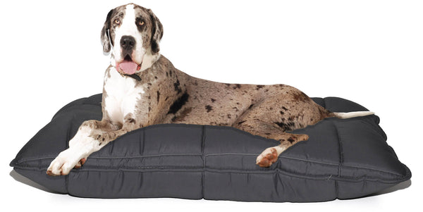 Cuscino Imbottito per Cani e Gatti 60x100 cm in Microfibra Chunky Grigio Scuro online