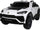 Macchina Elettrica per Bambini 12V con Licenza Lamborghini Urus ST-X Bianco