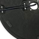 Stufa Elettrica Fungo Riscaldante Infrarossi Saturno Esterno-Interno Regolabile Nero