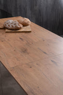 Tavolo Allungabile 130/290x80x76 cm in Melaminico Big Naturale