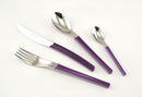 Servizio Set di Posate 24 pezzi in Acciaio Inox Eme Loto Viola 2623