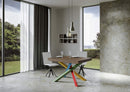 Tavolo 130x90x77 cm Volantis Fix Noce