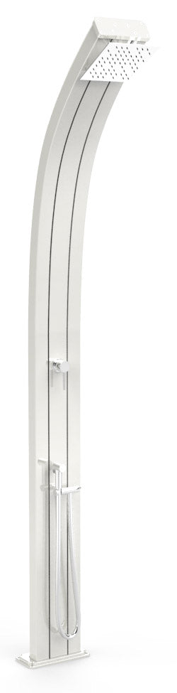 prezzo Doccia da Giardino Temporizzatore e Doccetta Arkema Spring Top Line Perla Bianca
