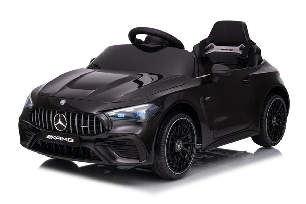 prezzo Macchina Elettrica per Bambini 12V Licenza Ufficiale Mercedes CLE53 Sedile in Pelle Nero