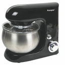 Impastatrice Planetaria 5 Litri 6 Velocità 1300W Ciotola in Acciaio Kooper Atena Nera