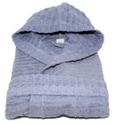 Accappatoio in Spugna 100% Cotone Sally Horizon Denim Blue Taglia S/M