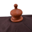 Ombrellone da Giardino 3x3 m Palo Ø48 mm 8 Stecche in Legno Marrone