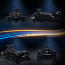 Go Kart Elettrico per Bambini Velocità 3-8 km/h per Drifting Nero  