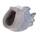 Set 2 Contenitori Decorativo Pesci 20x12,5 H 11,5 cm