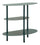 Comodino Saturno Ottanio 49,5x27,5x49,5 cm in Metallo Verde acqua