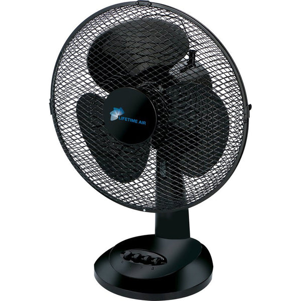 online Ventilatore da Tavolo Pale 30 cm Salvaspazio 38 W 3 Velocità e Funzione Girevole