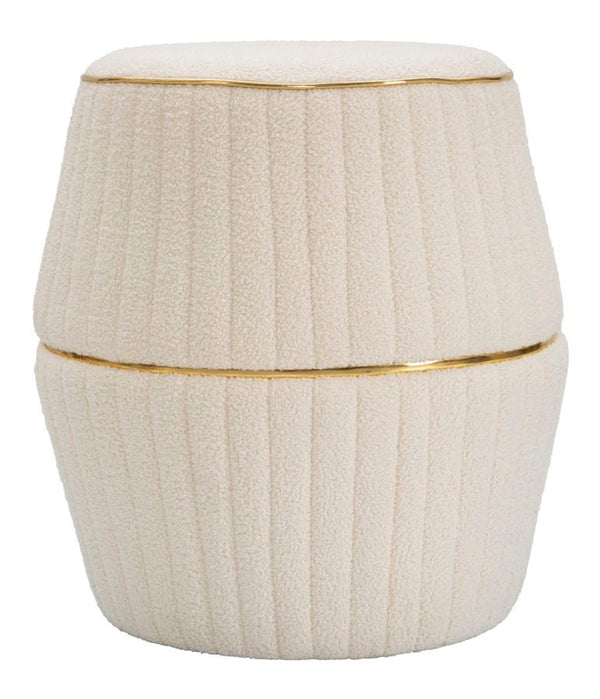 Pouf Iceland Plus Ø 50x52 cm in Legno online