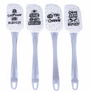 Set 4 Spatole in Silicone 24,5 cm VdE Tivoli 1996 Funny