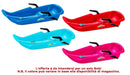 Bob Slittino da Neve 80x33x14 cm 1 Posto Twister Vari Colori