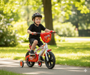 Bicicletta per Bambino 12" 2 Freni Gomme in EVA Teen Monster Bianca/Rossa