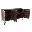 Mobile Elvis 150x40x85 h cm in Legno Marrone