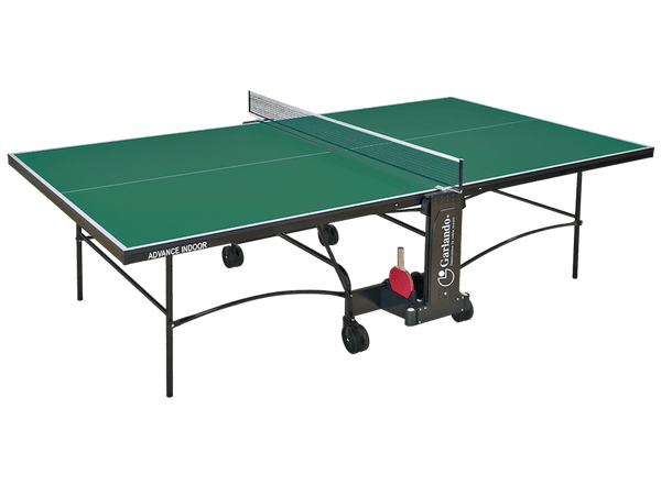 online Tavolo da Pin Pong con Piano Verde e Ruote per Interno Garlando Advance Indoor