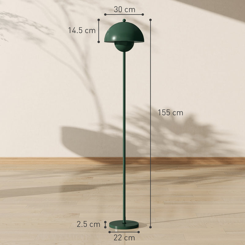 Paco Home - Lampada Da Terra Soggiorno Paralume Tessuto