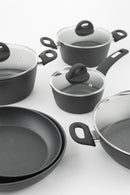 Batteria di Pentole 10 Pezzi in Alluminio Antiaderente Villa du0026