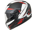 Casco Integrale per Scooter Visiera Lunga CGM Atlanta 308X Rosso Opaco