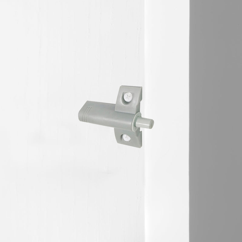 Pistone per Porta a Battente Chiusura Soft Acciaio Grigio 10 Pezzi Emuca