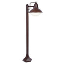 Lampada Palo da Giardino E27 60W in Alluminio Sovil Corten