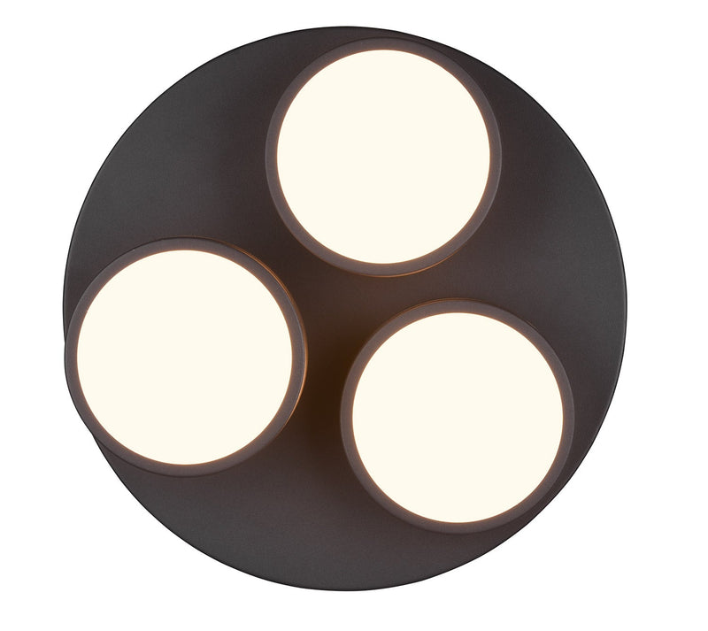 Plafoniera da Interno a LED in Metallo Antracite