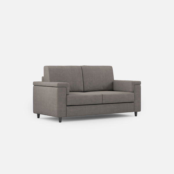 Divano 2 Posti 168x85x85 cm Marrak in Tessuto Grigio acquista