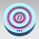 Camino a Vapore Acqueo 3D ROUND3D550 Ø55x17 cm Controllo in App in Acciaio Inox 