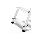 Scaletto Scala Richiudibile 4 Gradini Portata Max 125 Kg in Alluminio