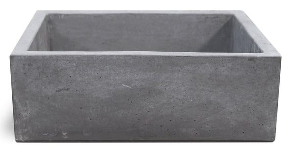acquista Lavello da Giardino Senza Rubinetto in Cemento Granulato di Marmo Madrid Nero Antracite