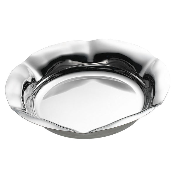 sconto Centro Tavola Tondo in Acciaio Inox Eme Le Onde