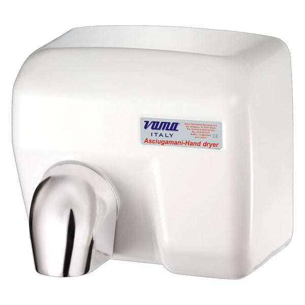 Asciugamani Elettrico Antivandalo con Fotocellula 2400W Vama Ariel BF Acciaio Bianco online