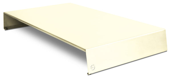 Copri Fornelli da Cucina 56,5x30x7,5 cm in Ferro Lisa Luxury Plan Plus Bianco prezzo