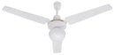 Ventilatore da Soffitto con 3 Pale e Lampada Ø120 cm 5 Velocità Bianco