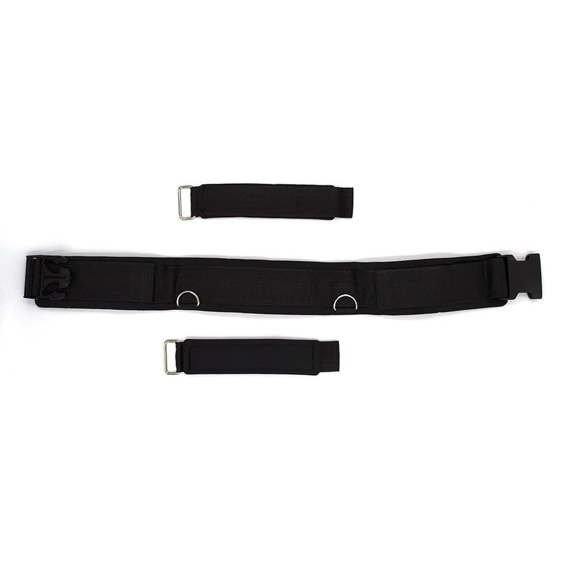 Bande Elastiche di Resistenza con  Ganci Cintura e Borsa Nere
