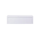 Mensola da Parete 1 Cassetto 45x13,4x20 cm in Fibra di Legno Lego Bianco