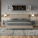 Letto Matrimoniale Naspy Tortora Varie Misure