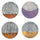 Set 4 Piatti Pizza Ø32x1,5 cm  in Ceramica VdE Tivoli 1996 Switch