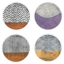 Set 4 Piatti Pizza Ø32x1,5 cm  in Ceramica VdE Tivoli 1996 Switch 