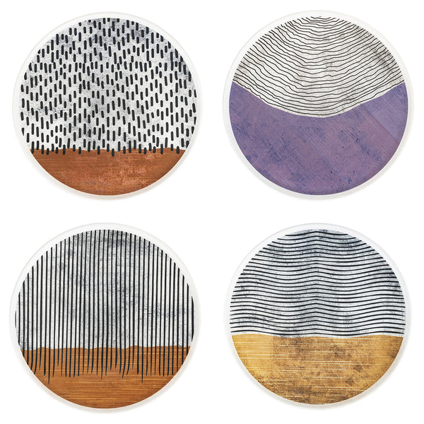 prezzo Set 4 Piatti Pizza Ø32x1,5 cm  in Ceramica VdE Tivoli 1996 Switch