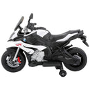 Moto Elettrica per Bambini 12V con Licenza BMW S1000 XR Bianca