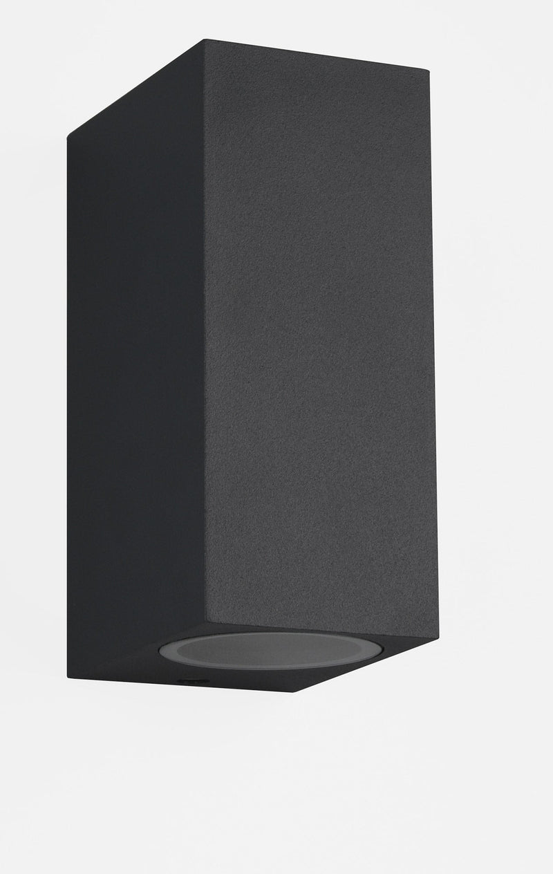 Applique da Esterno Attacco GU10 in Alluminio Antracite