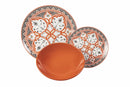Servizio Piatti 18 Pezzi in Porcellana e Gres Multicolor Villa d'Este Home Tivoli Marocco