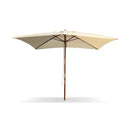 Ombrellone da Giardino Rettangolare 2x3m con Apertura e Chiusura a Carrucola Taddei Agena