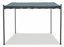 Pergola Gazebo da Giardino in Metallo 3x2,5m Soriani Grigio