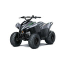 Quad Elettrico per Bambini 6V con Licenza Kawasaki KFX Grigio