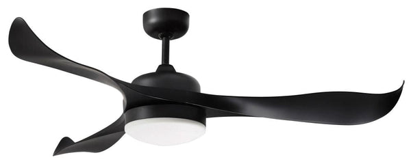 prezzo Ventilatore da Soffitto con 3 Pale e LED Ø130 cm 5 Velocità Martec Scorpion Nero