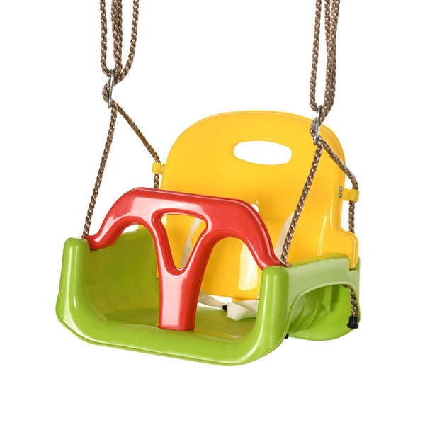 Altalena per Bambini 9-36 Mesi 42x33x120-180 cm in PP e PE con Corda prezzo