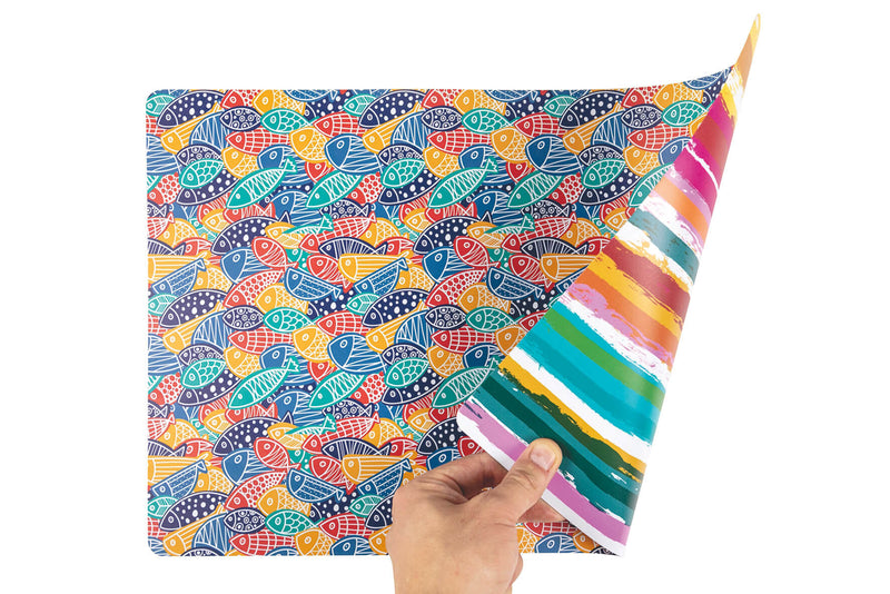 Set 6 Tovagliette Double Face 45x30 cm Villa d'Este Home Tivoli Can Fisher